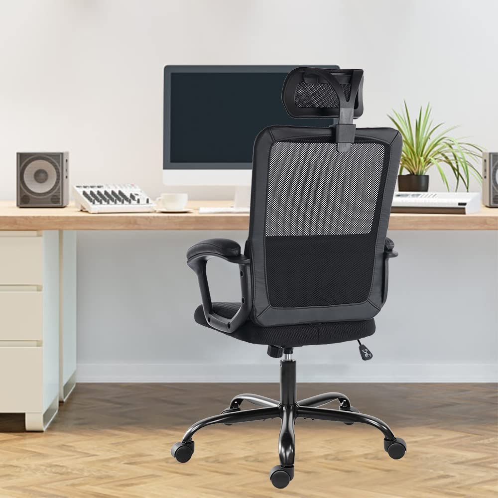 Office Chair, Ergonomic Mesh Desk Chair, High Back Swivel